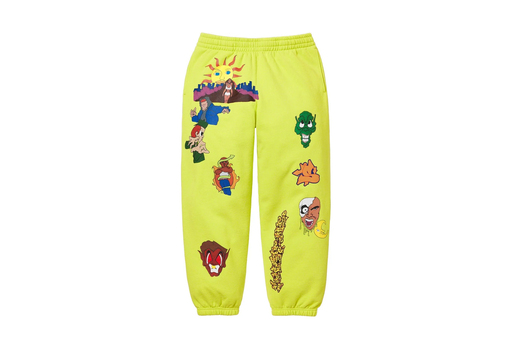 Supreme Sunrise Sweatpant Acid Green (FW23)