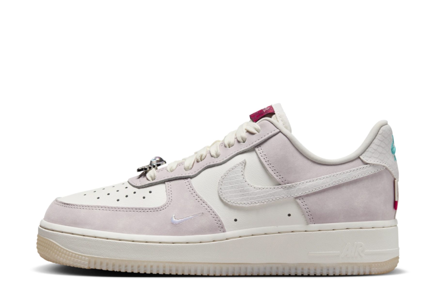 Nike Air Force 1 '07 LX WMNS 'Chinese New Year 2024' (2024) Faded Pink/White/Pink Gum/Red sneaker – authenticated on KLEKT