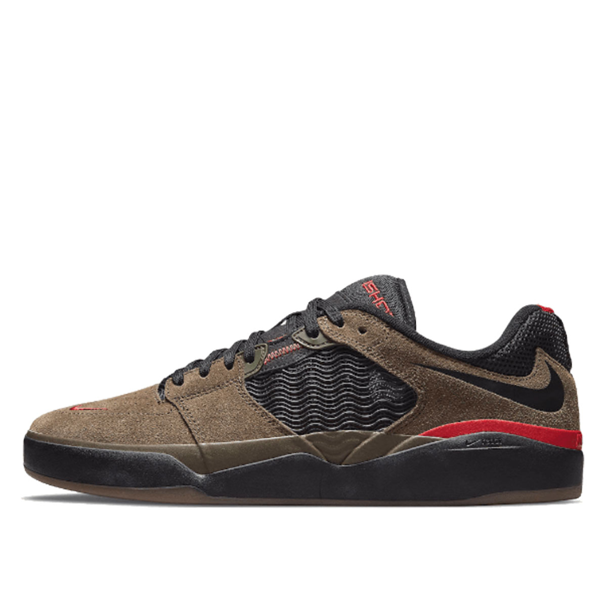 Nike SB Ishod Wair Light Olive (2022)  LIGHT OLIVE/BLACK-LIGHT OLIVE-VARSITY RED sneaker – authenticated on KLEKT