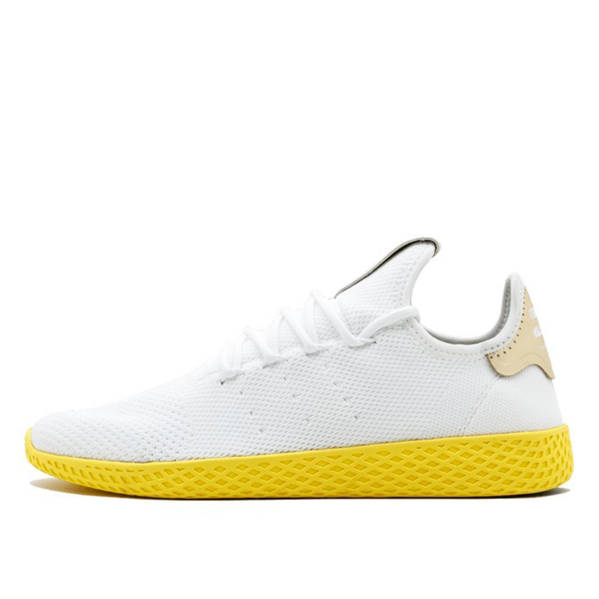Adidas Tennis HU Pharrell White Yellow sneaker – authenticated on KLEKT