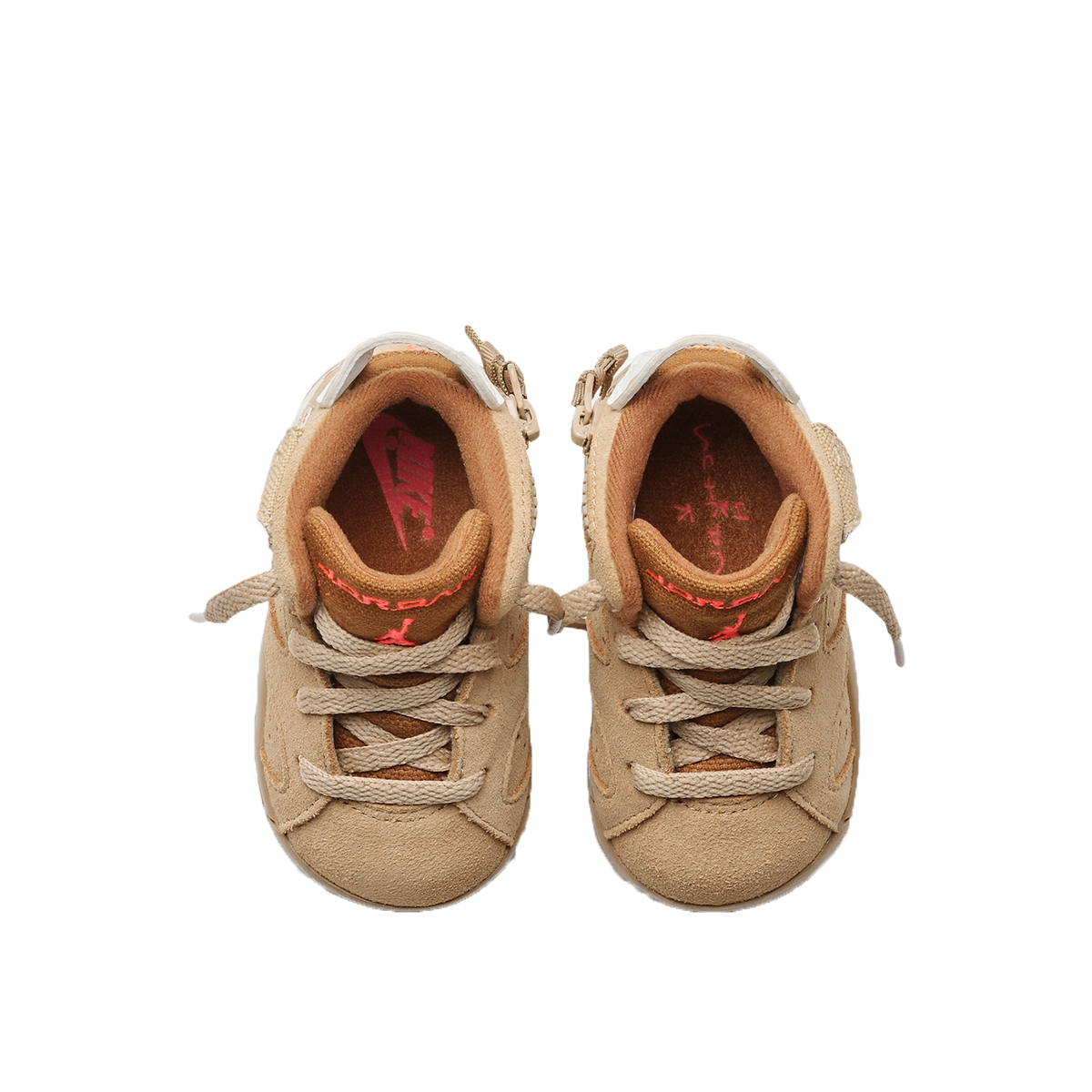 Air Jordan x Travis Scott 6 Retro British Khaki (TD) (2021) BRITISH KHAKI/SAIL/BRIGHT CRIMSON sneaker – authenticated on KLEKT