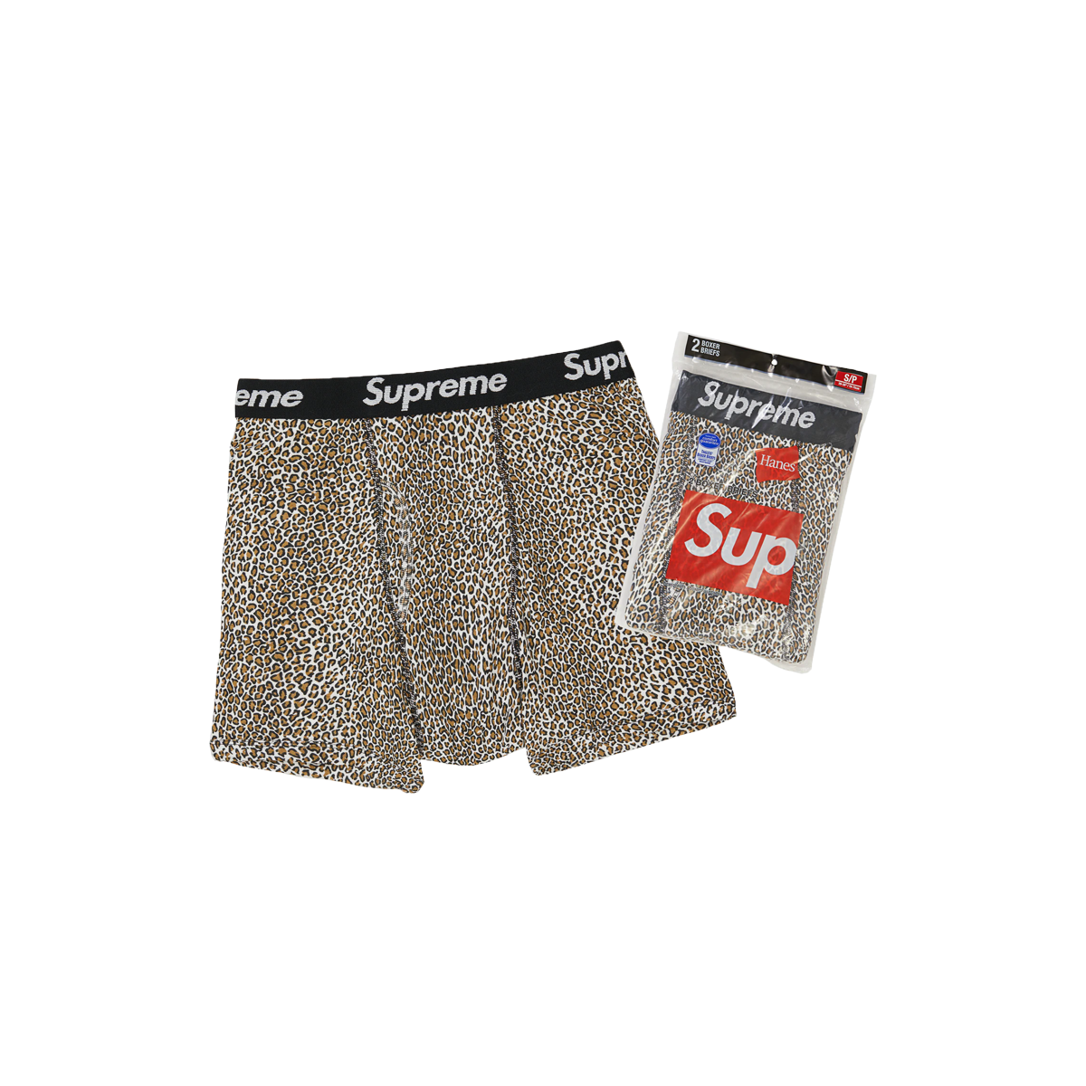 Supreme Hanes Leopard Boxer Briefs (2 Pack) Leopard (SS19) sneaker – authenticated on KLEKT