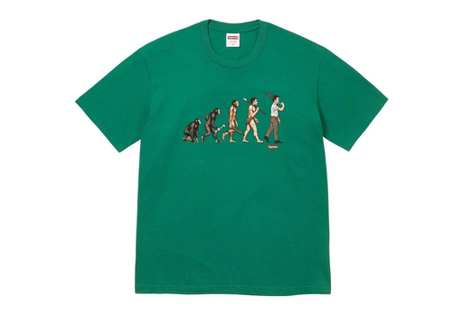Supreme Evolution Tee 'Light Pine' (SS26) – authenticated on KLEKT