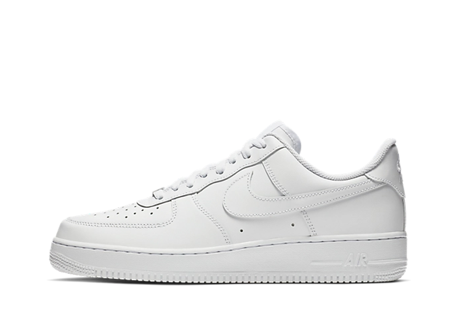 Nike Air Force 1 Low 'White' '07 (2021) WHITE/WHITE sneaker – authenticated on KLEKT