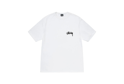 Stussy Burning Stock Tee White (SS23)