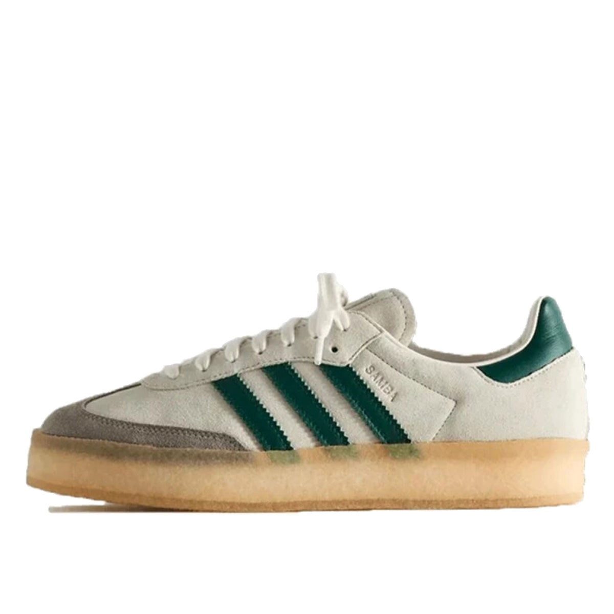 Adidas x Clarks 8th Street Samba by Ronnie Fieg Chalk White Green (2023) sneaker – authenticated on KLEKT