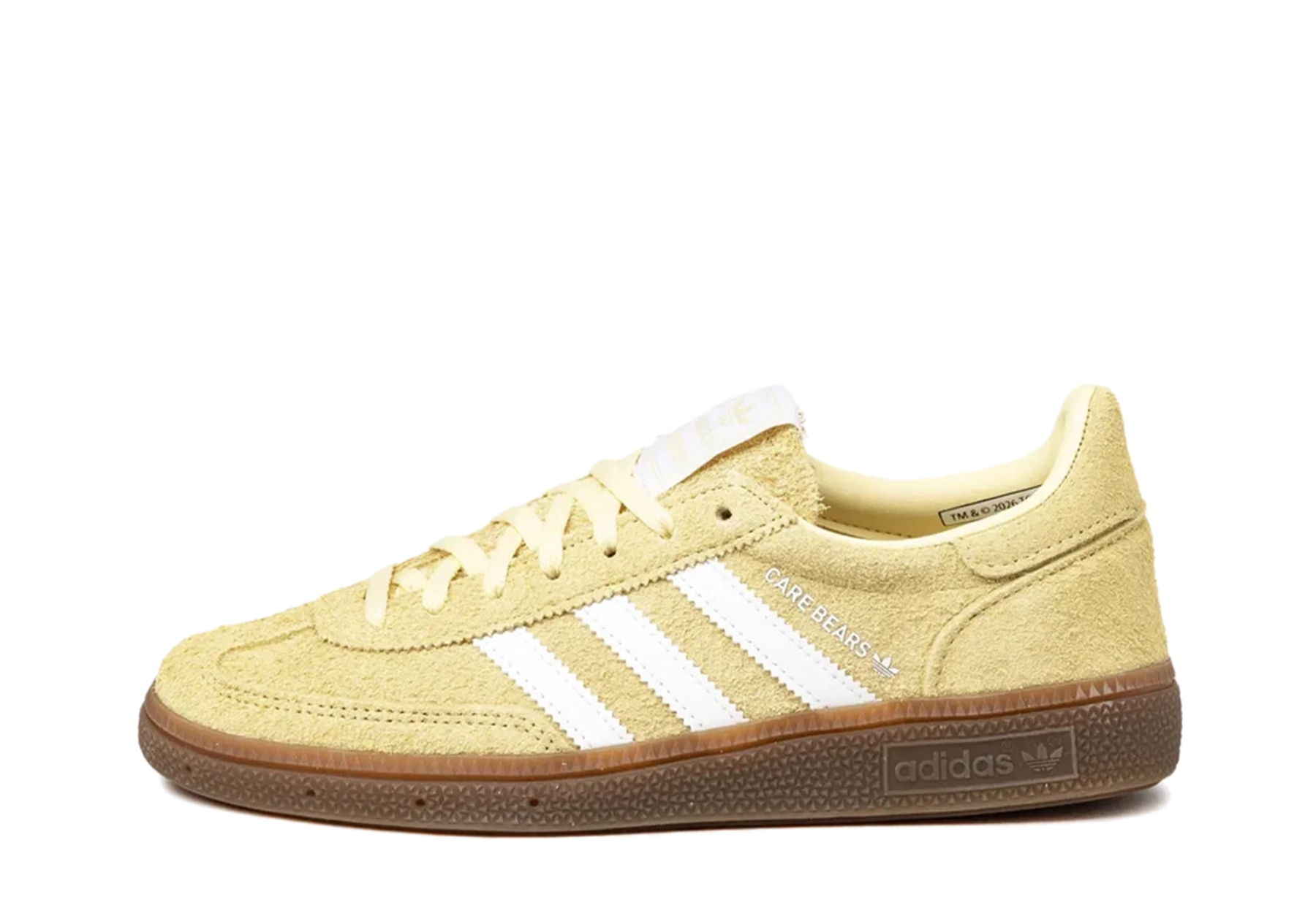Adidas x Care Bears Handball Spezial WMNS 'Yellow' (2026) Yellow/Gum/White sneaker – authenticated on KLEKT