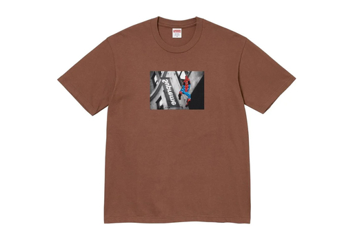 Supreme x Spider-Man Tee 'Light Pink' (SS26) | Supreme | KLEKT
