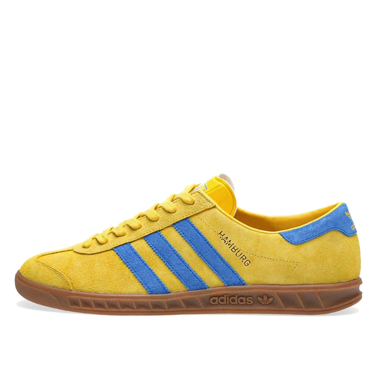 Adidas Hamburg Tribe Yellow Bluebird (2014) TRIBE YELLOW/BLUEBIRD/METALLIC GOLD sneaker – authenticated on KLEKT