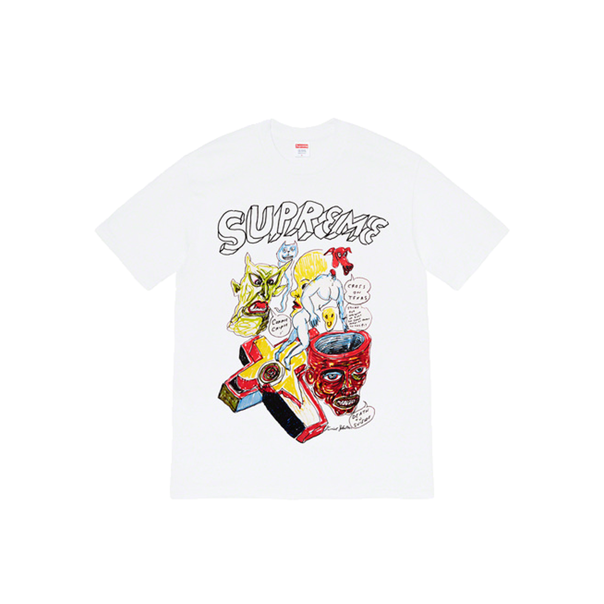 Supreme x Daniel Johnston Tee White (SS20) WHITE sneaker – authenticated on KLEKT