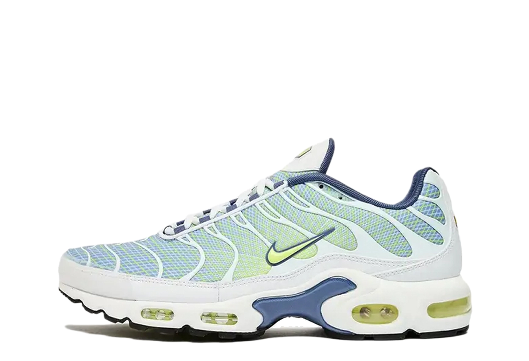 Nike Air Max Plus 'Wave Grid' (2024) Pebble Grey/Lime sneaker – authenticated on KLEKT