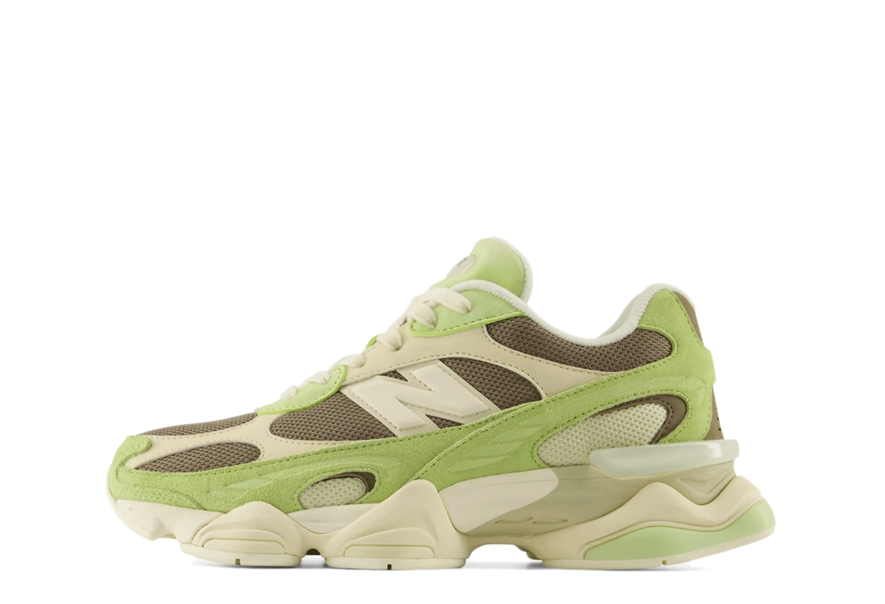New Balance 9060R 'Dry Lime & Thunder Brown' (2026) Dry Lime/Thunder Brown sneaker – authenticated on KLEKT