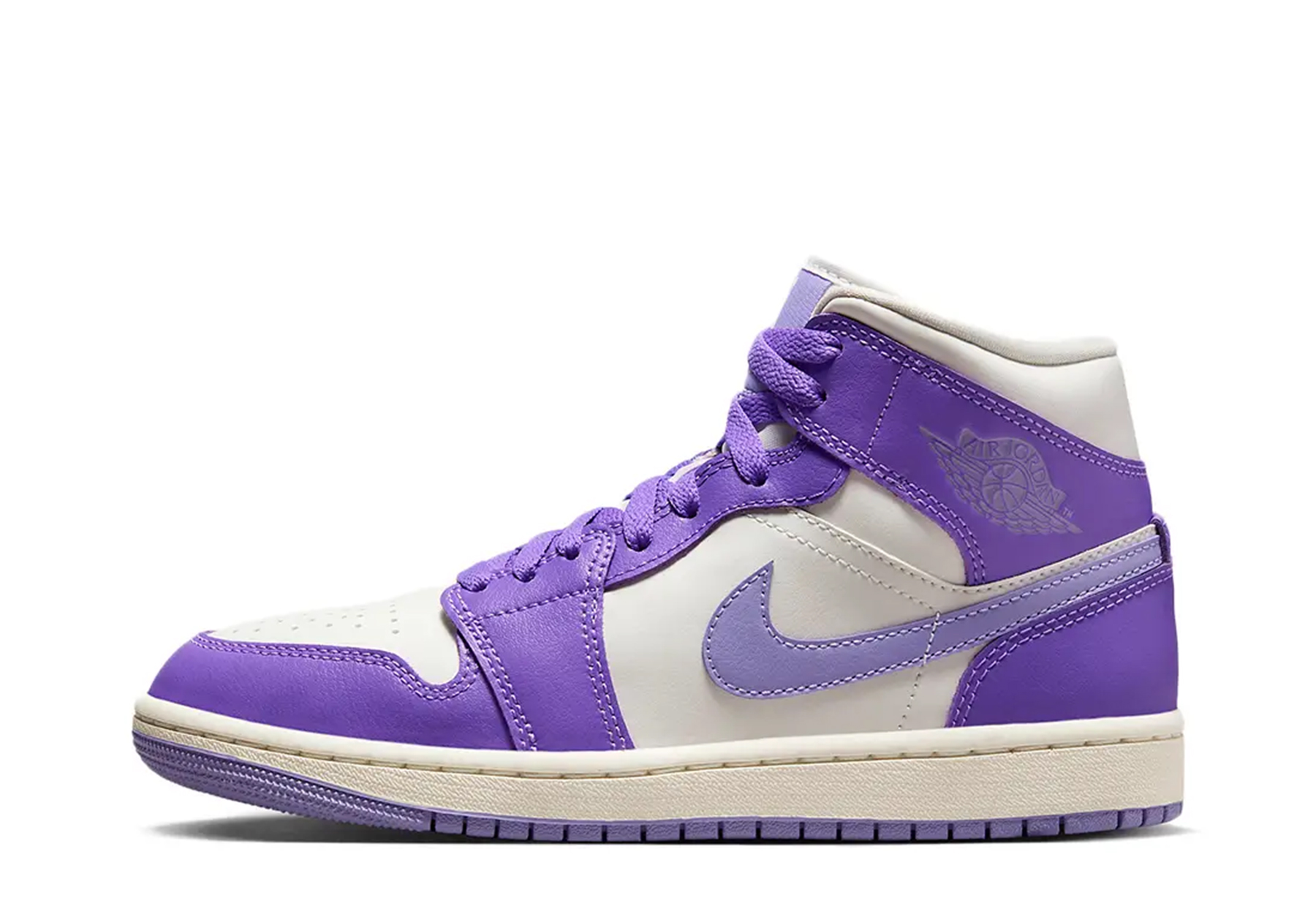Air Jordan 1 Mid WMNS Action Grape (2023) GRAPE sneaker – authenticated on KLEKT
