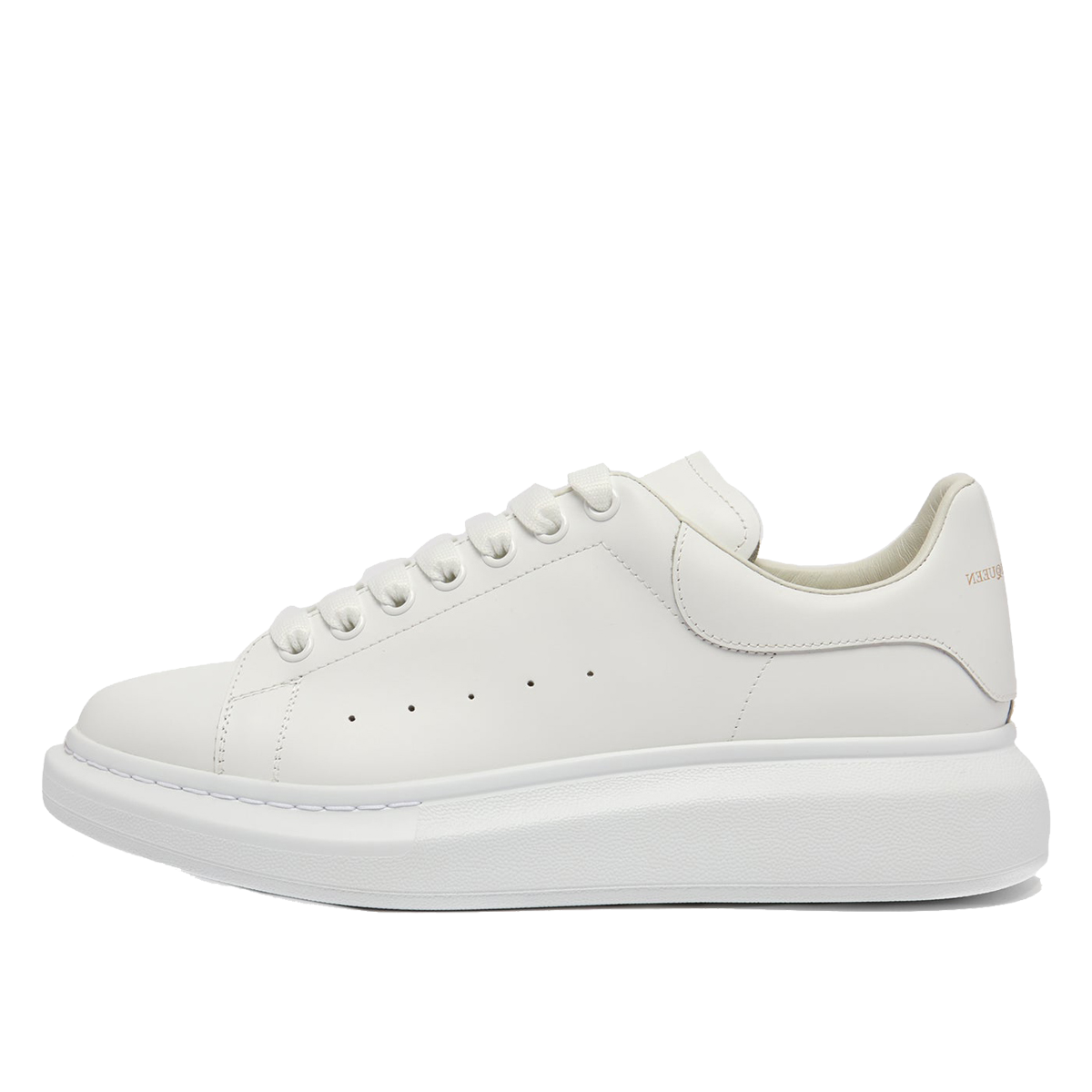 Luxury Alexander McQueen Oversized White WHITE/WHITE sneaker – authenticated on KLEKT