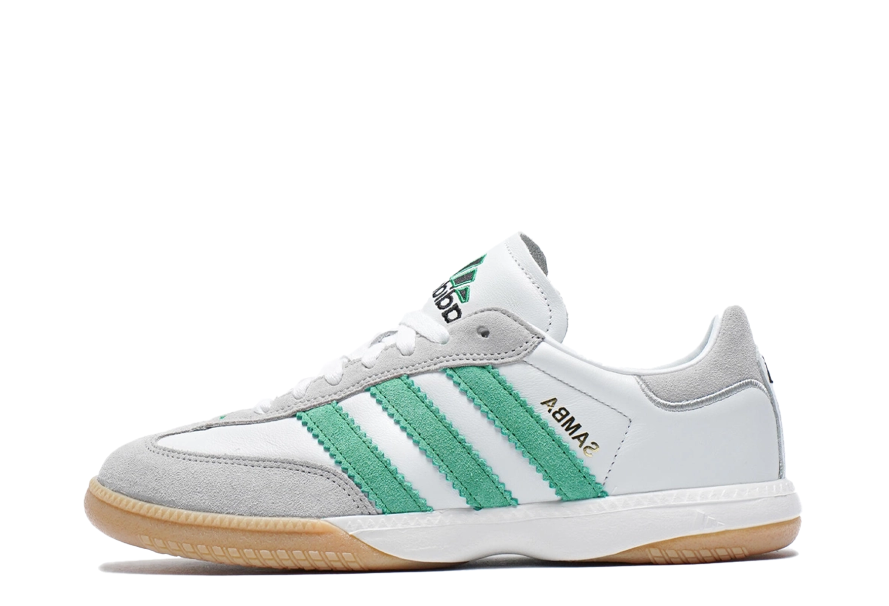 Adidas Samba MN 'White & Green' (2024) White/Green/Gum sneaker – authenticated on KLEKT