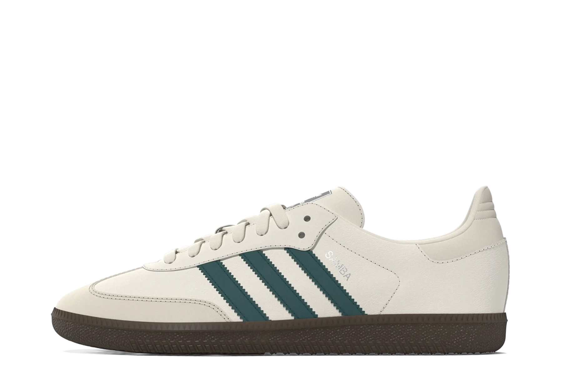 Adidas Samba OG WMNS 'Cloud White' (2024) Cloud White/Legacy Teal/Wonder White sneaker – authenticated on KLEKT