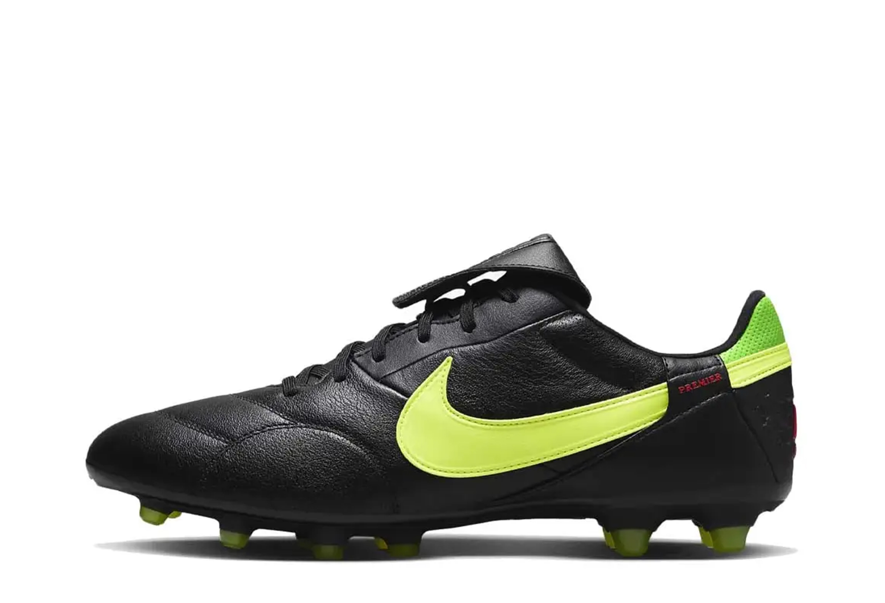 Nike Premier 3 FG Low-Top Football Boot 'Black Green Strike' (2024) BLACK/GREEN sneaker – authenticated on KLEKT