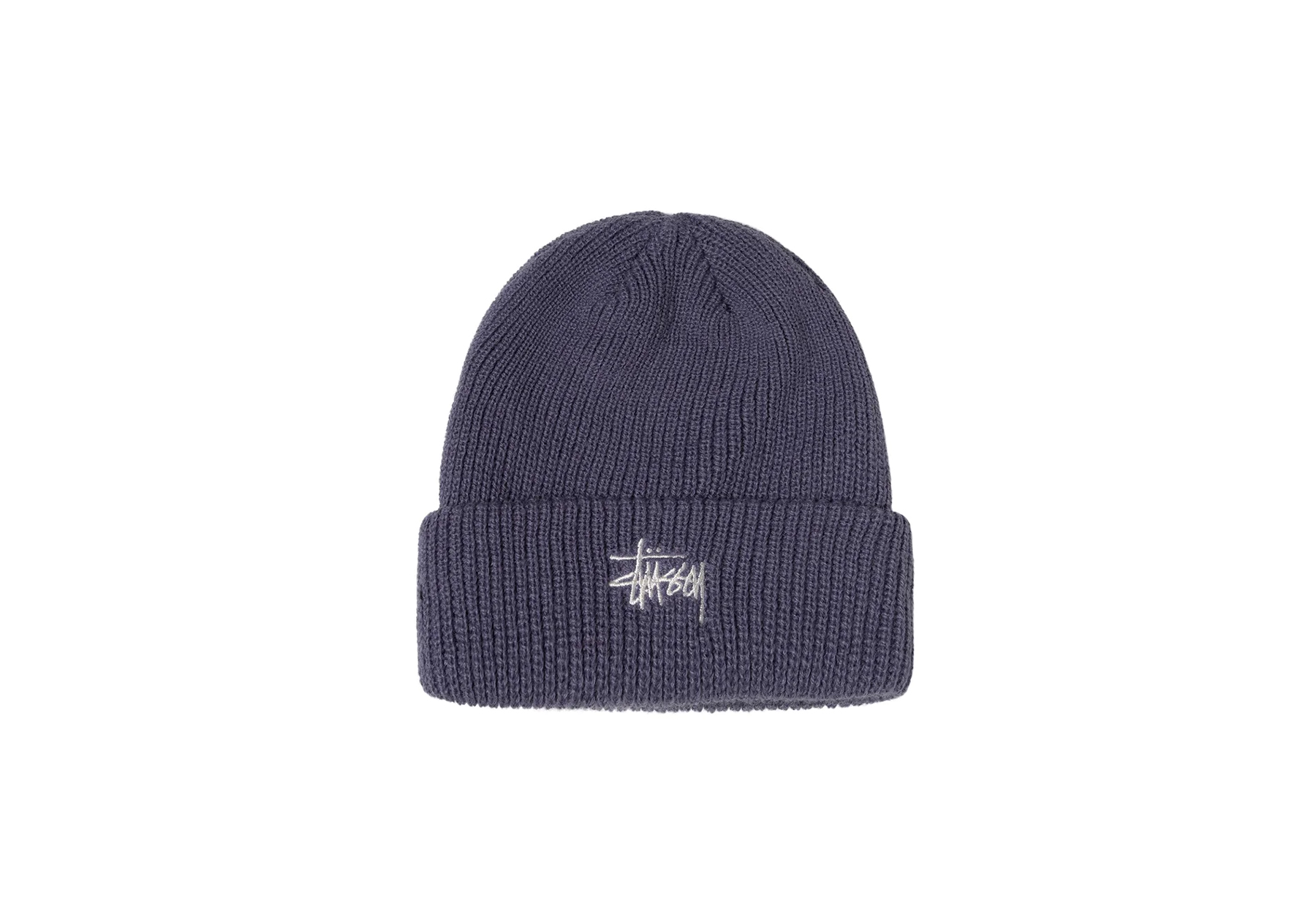 Stussy Basic Cuff Beanie Faded Purple (FW22) FADED PURPLE sneaker – authenticated on KLEKT