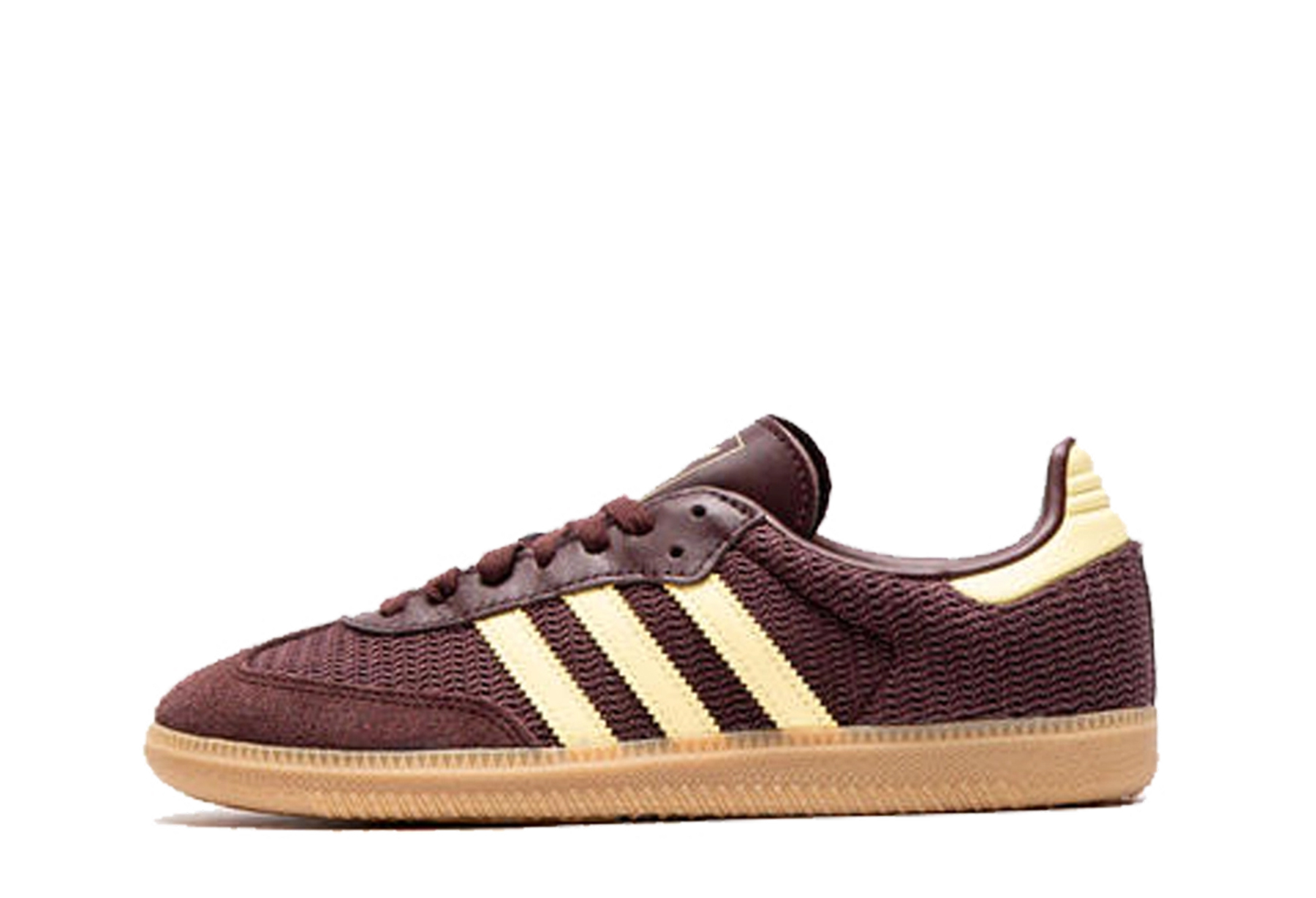 Adidas Samba OG WMNS 'Shadow Brown' (2025) Shadow Brown / Powder Yellow sneaker – authenticated on KLEKT
