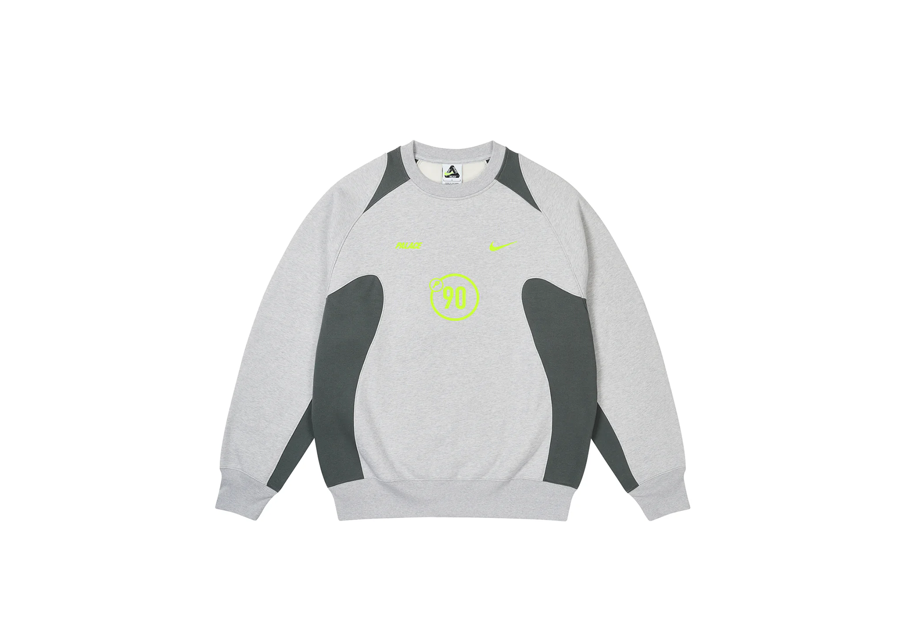 Palace x Nike Total P90 Crew 'Black' (FW25) | Palace | KLEKT