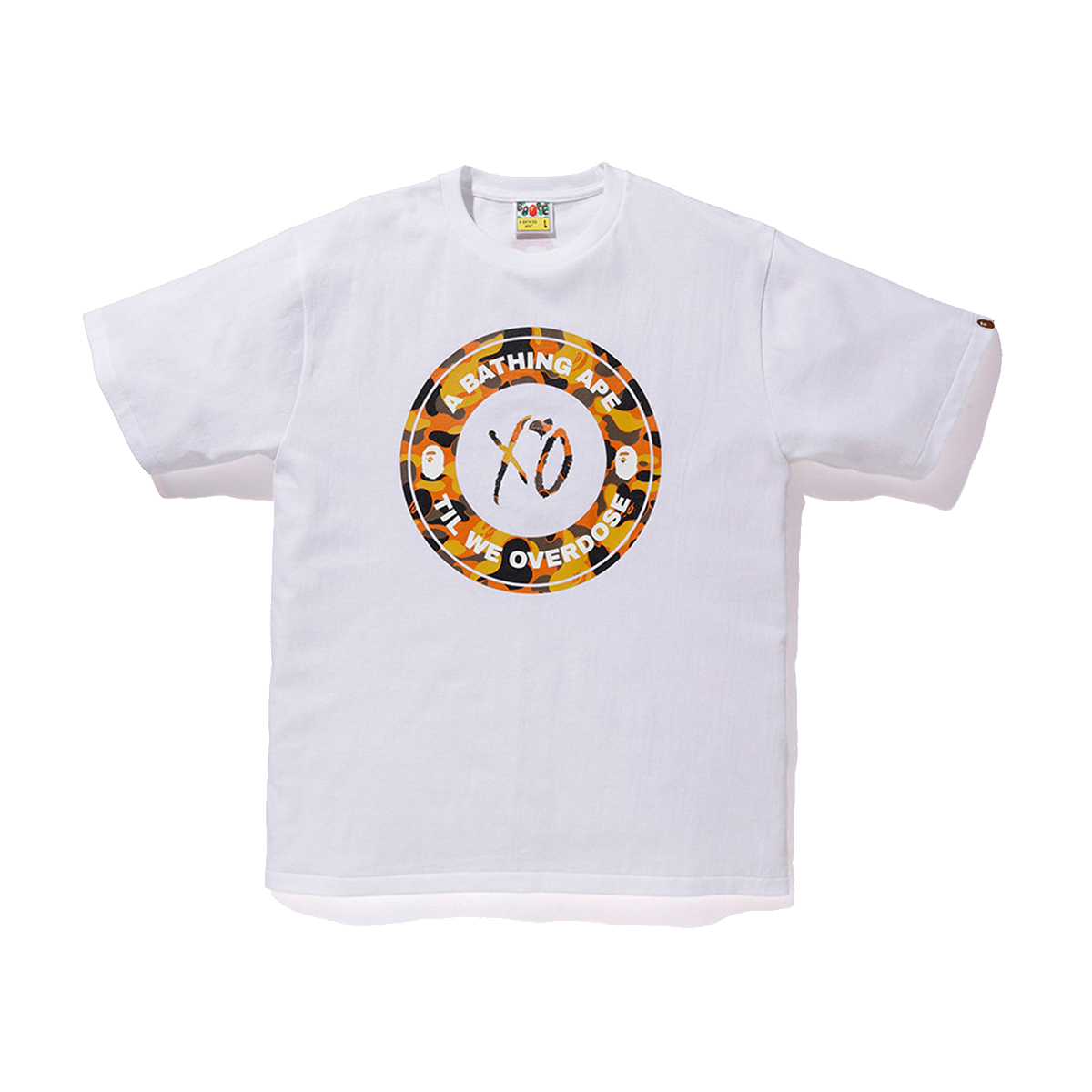 Brands Other x XO The Weeknd Bape Busy Works T-Shirt Tee White (FW18) White sneaker – authenticated on KLEKT