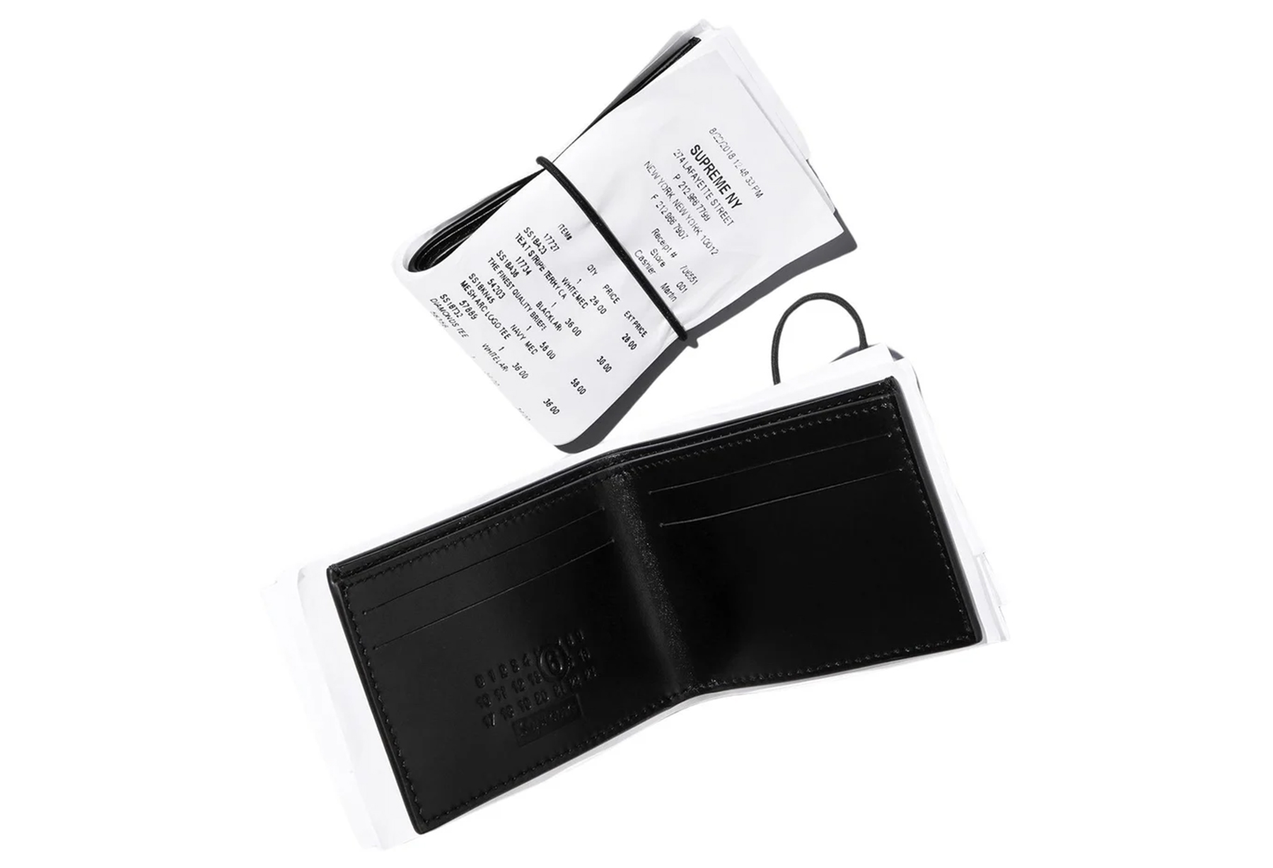 Supreme x MM6 Maison Margiela Receipt (SS24) BLACK sneaker – authenticated on KLEKT