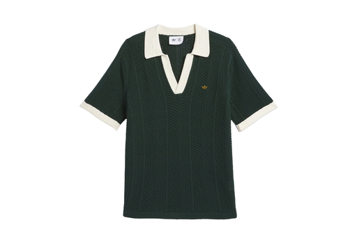 Adidas x CLOT Knit Polo 'Green Night' (2025)