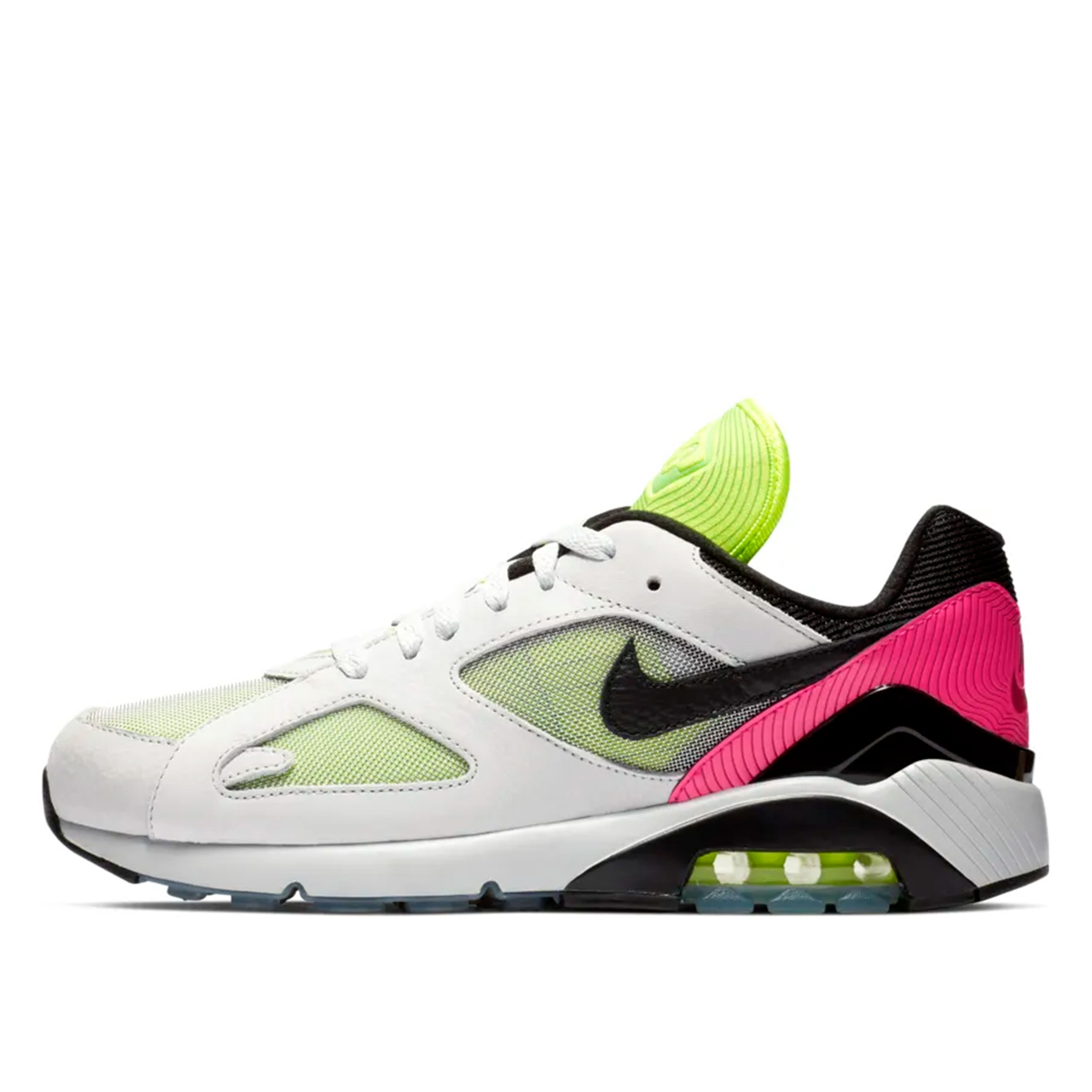 Nike Air Max 180 'Hyper Pink' Berlin (2019) White/Black-Volt-Pink  sneaker – authenticated on KLEKT