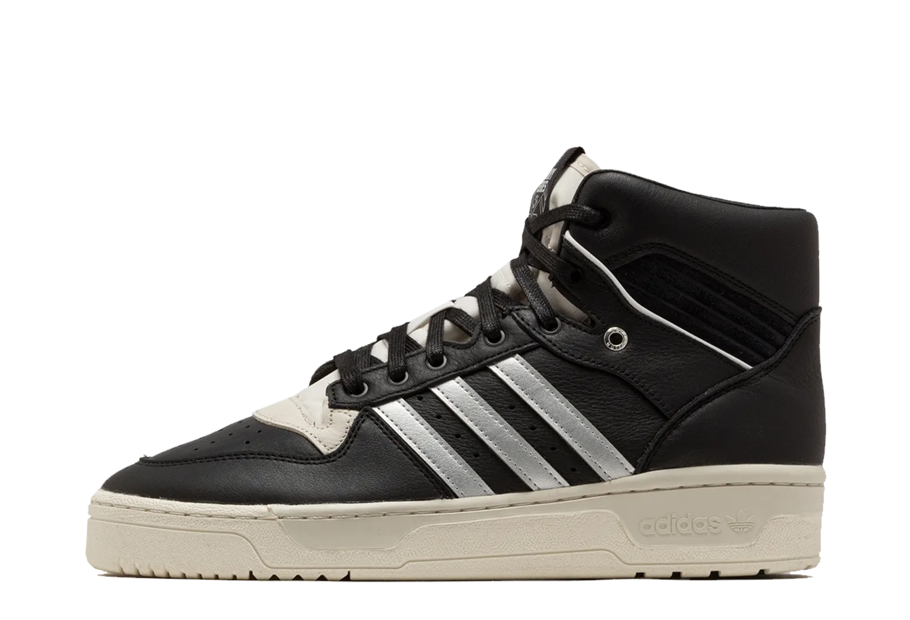 Adidas Rivalry Hi Consortium 'Black' (2023) Core Black/Silver Metallic/Grey One sneaker – authenticated on KLEKT