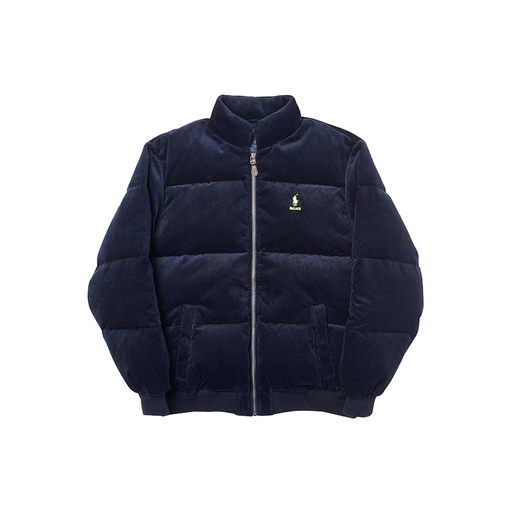 Palace x Polo Ralph Lauren Corduroy Down Jacket Aviator Navy (FW18)