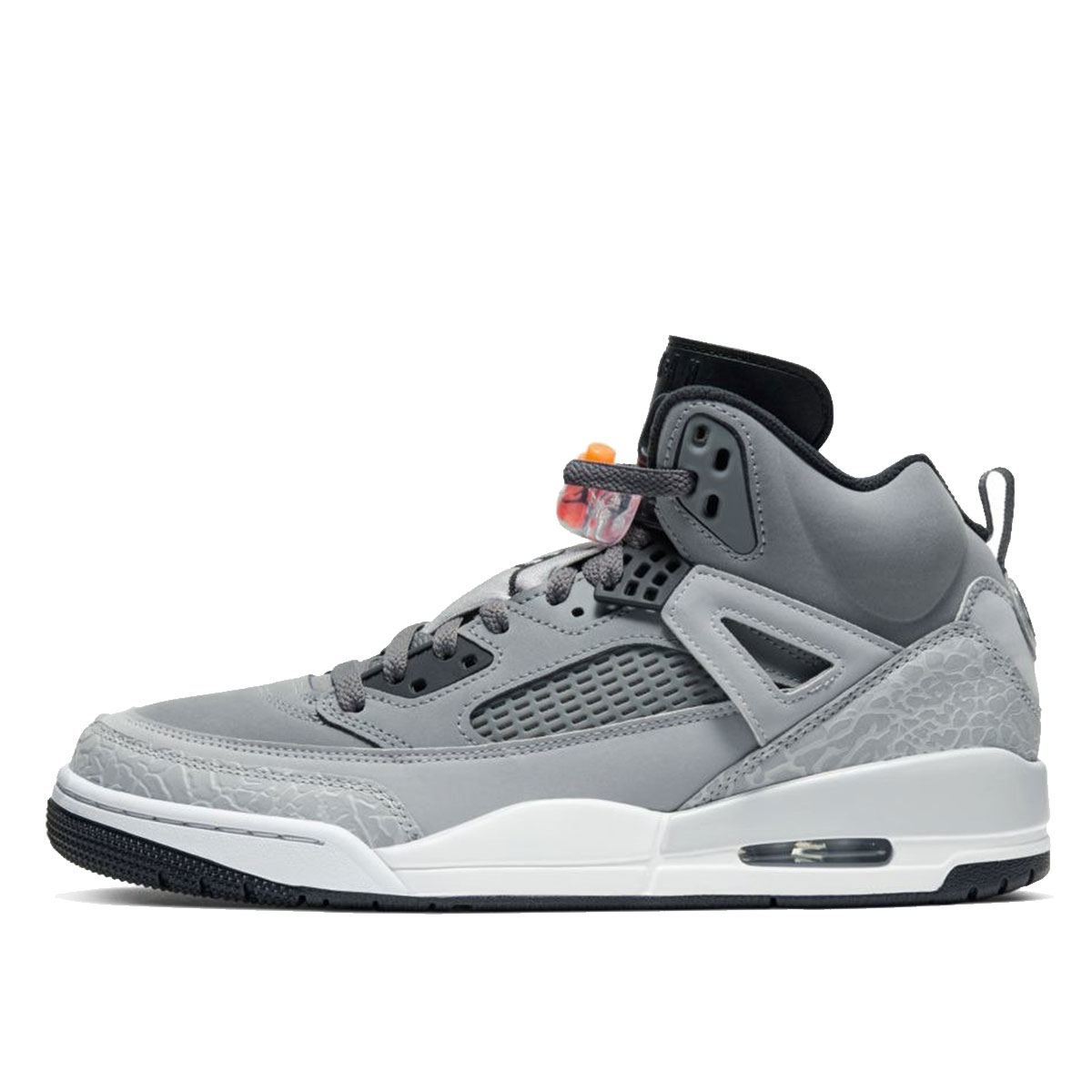Air Jordan Spizike Grey Orange (2019) COOL GREY/BLACK/WOLF GREY/PURE PLATINUM sneaker – authenticated on KLEKT