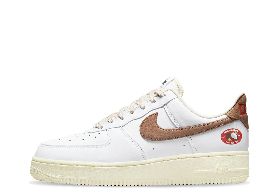Nike Air Force 1 Low Coconut (2002) White/Archaeo Brown/Coconut Milk. sneaker – authenticated on KLEKT