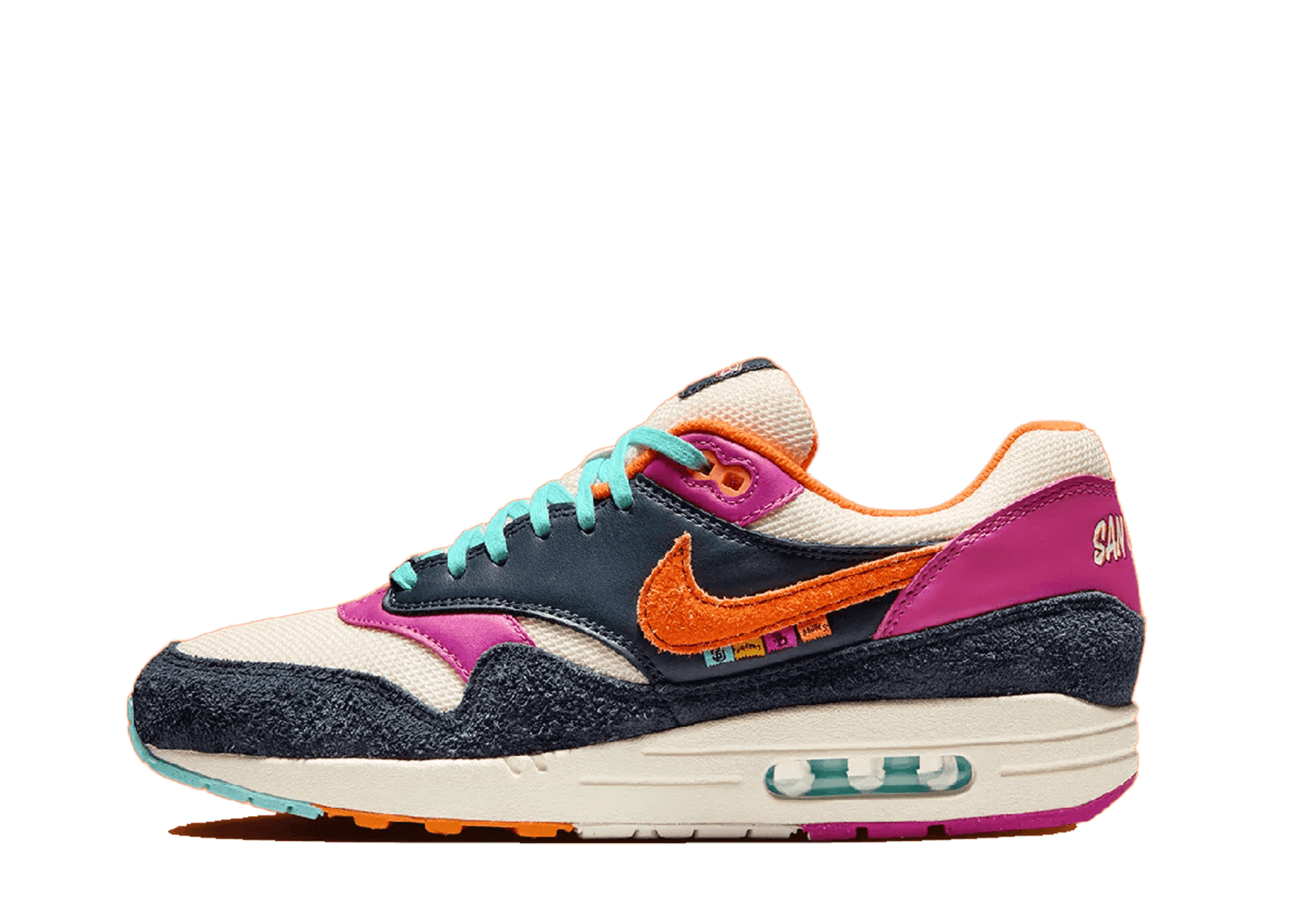 Nike Air Max 1 'San Diego Padres' (2026) Dark Obsidian/Coconut Milk/Fireberry-Magma Orange sneaker – authenticated on KLEKT
