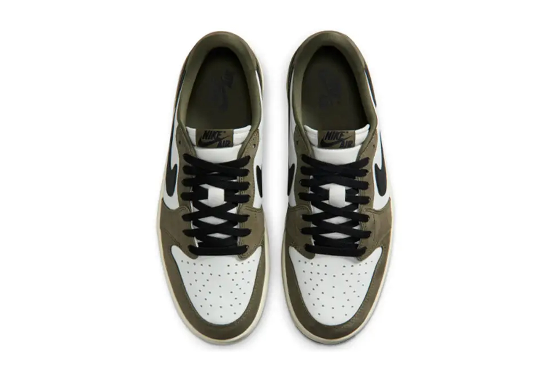 Air Jordan 1 Low OG 'Medium Olive' (2026) Medium Olive/Black/Summit White/Sail sneaker – authenticated on KLEKT