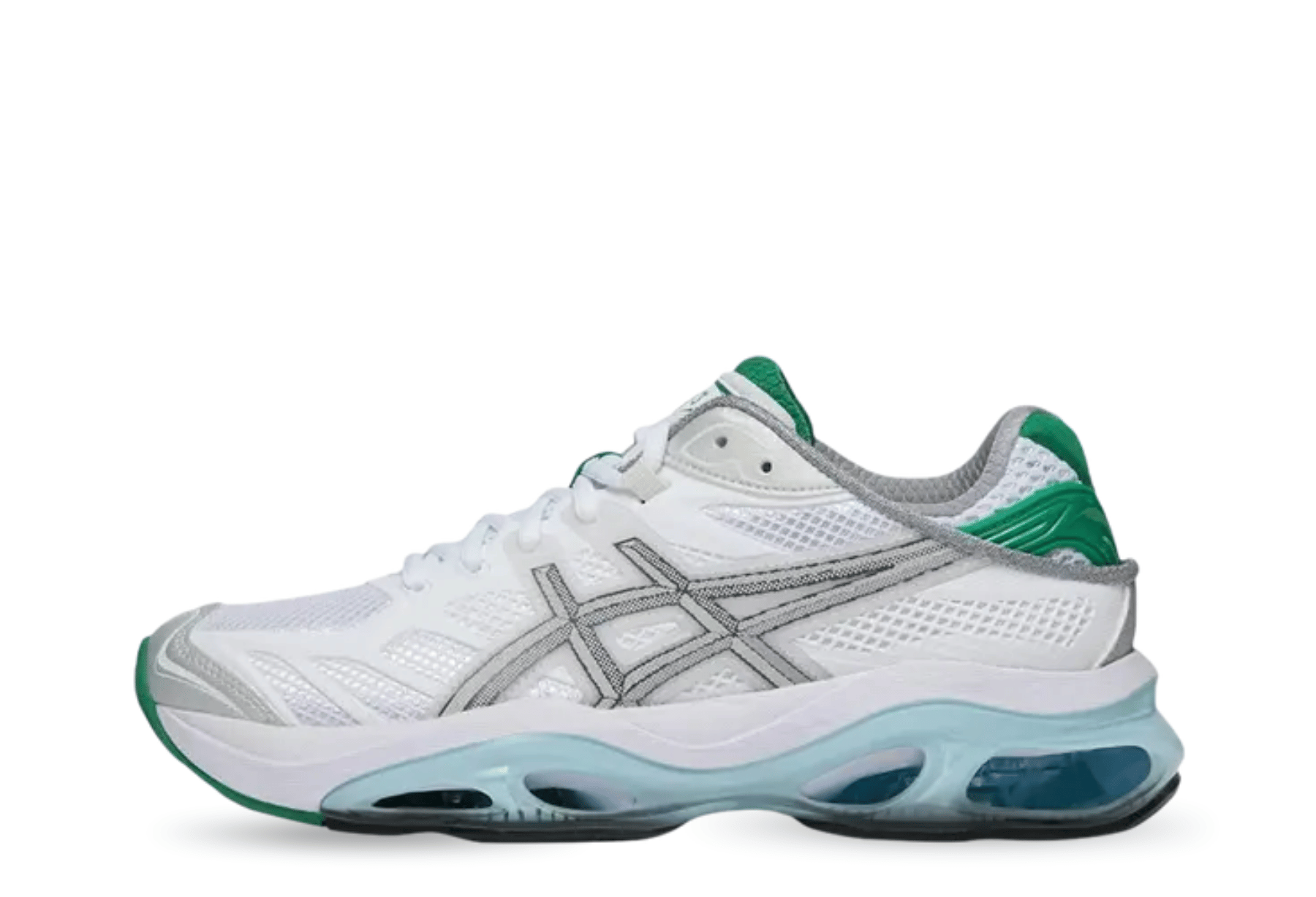Asics x Hidden NY Gel Kinetic 2.0 'White Green Blue' (2026) WHITE/GREEN-BLUE sneaker – authenticated on KLEKT