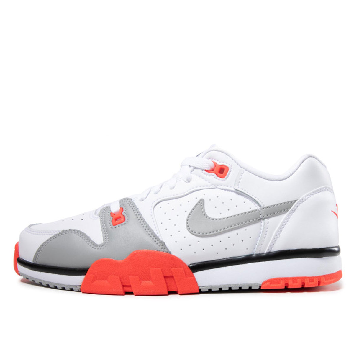 Nike Air Cross Trainer Low Bright Crimson WHITE/LIGHT SMOKE GREY-BLACK-BRIGHT CRIMSON sneaker – authenticated on KLEKT