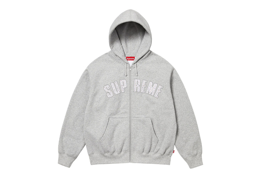 Supreme　シュプリーム Supreme x B.B. Simon Zip Up Hooded Sweatshirt 'Light Blue' (SS25