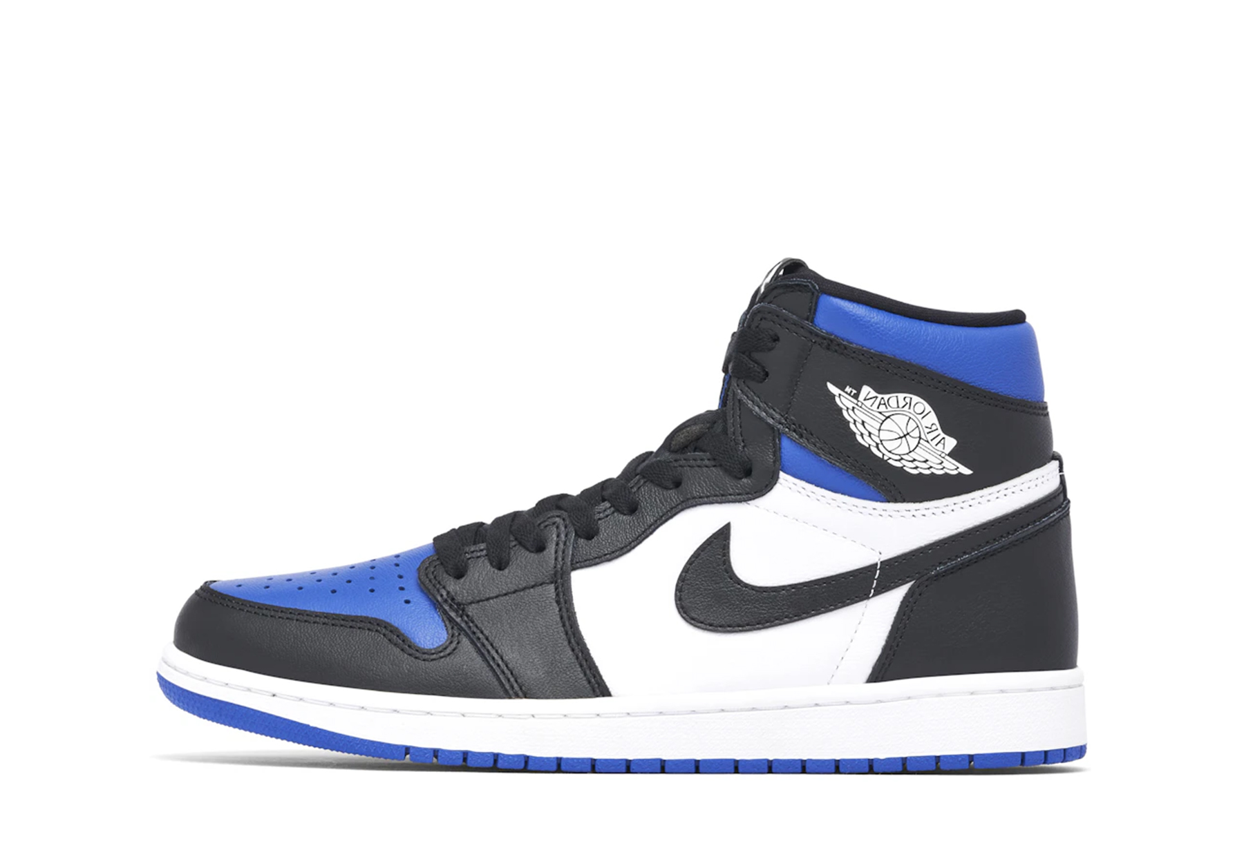 Air Jordan 1 Retro High 'Royal Toe' (2020) ROYAL BLUE/WHITE/BLACK sneaker – authenticated on KLEKT