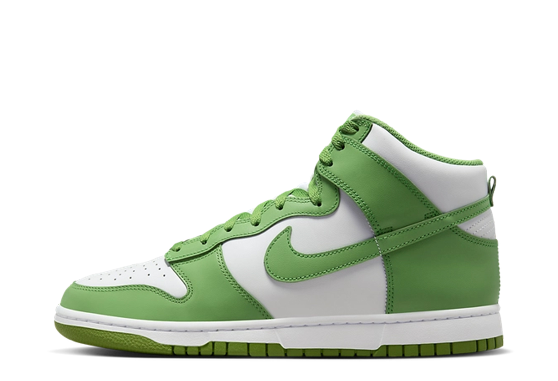 Nike Dunk High 'Chlorophyll' (2024) White/Chlorphyll/White sneaker – authenticated on KLEKT