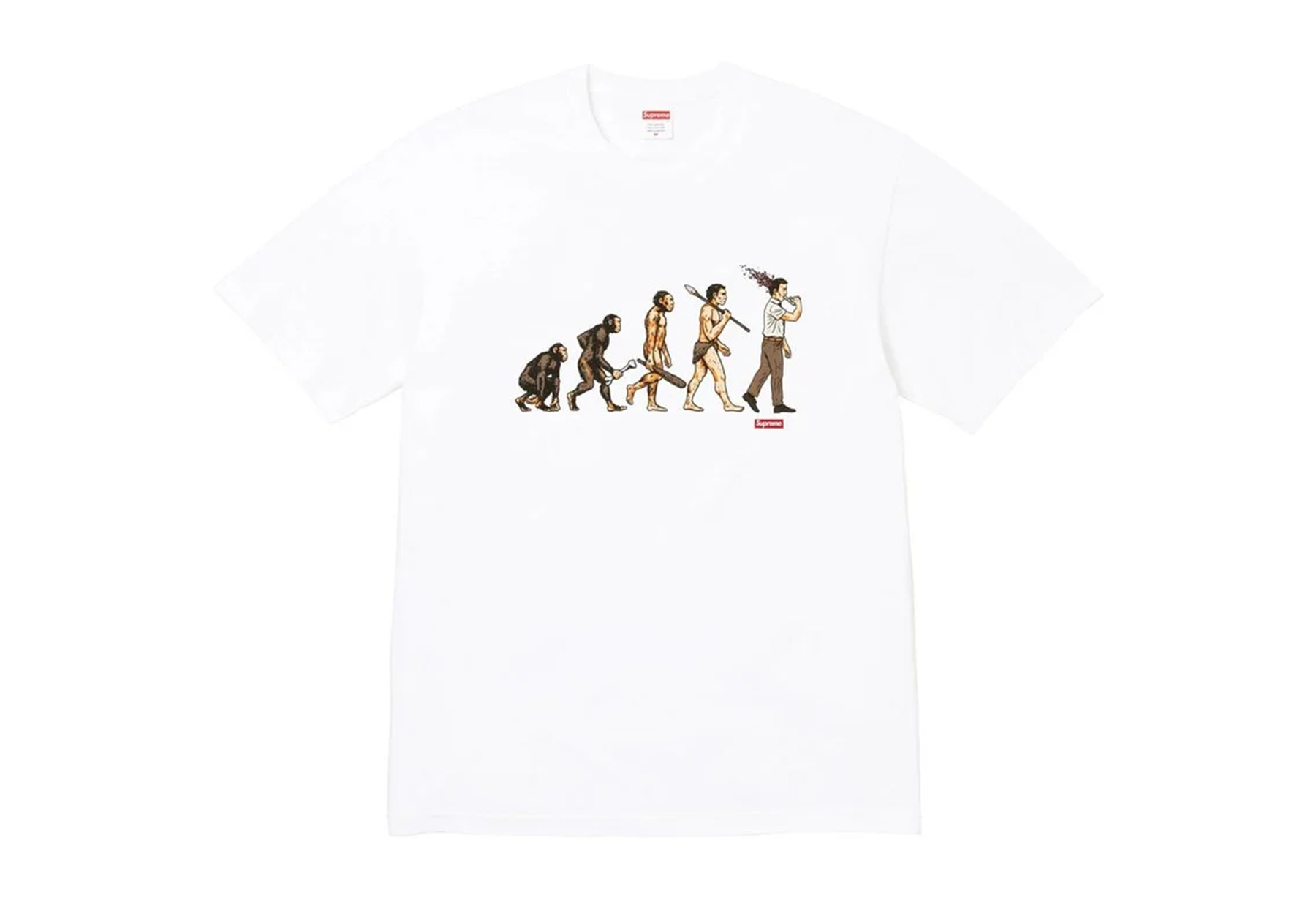 Supreme Evolution Tee 'White' (SS26) WHITE sneaker – authenticated on KLEKT