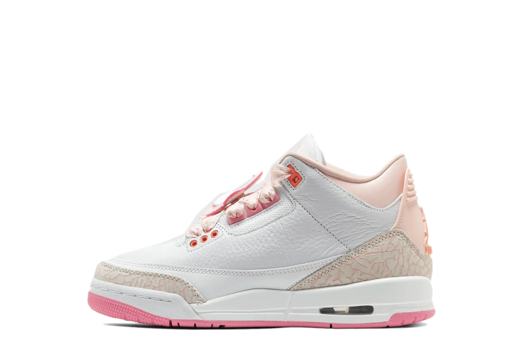 Air Jordan 3 GS 'Spring Flowers' (2026) Pearl Pink/Pink Bloom/Pink Glow/Hyper Orange sneaker – authenticated on KLEKT