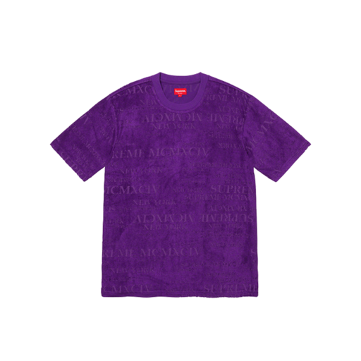 Supreme MCMXCIV Terry S/S Top Purple (SS20)