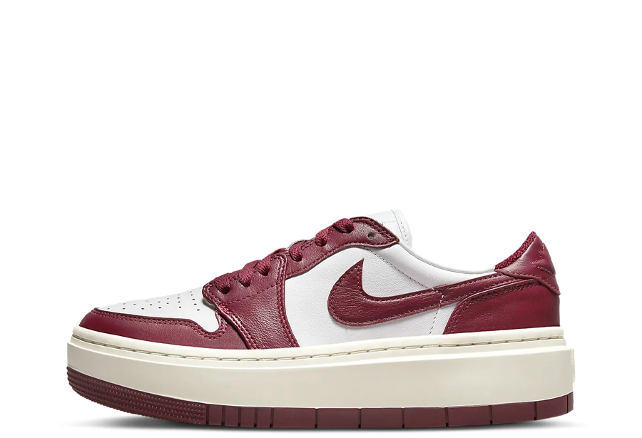 Air Jordan 1 Low LV8D Team Red (2022) White/Sail/Dark Beetroot sneaker – authenticated on KLEKT