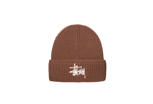 Stussy Basic Cuff Beanie Brown (FW22)