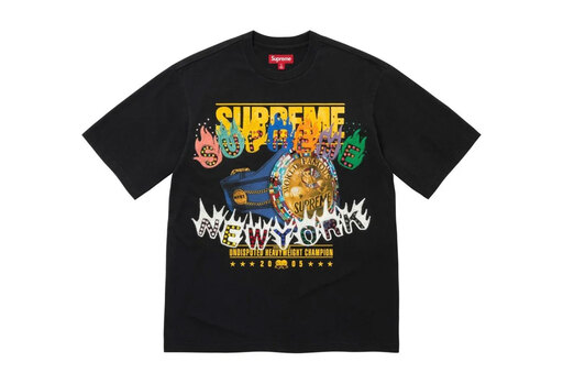 Supreme Undisputed S/S Top 'Black' (FW26) – authenticated on KLEKT