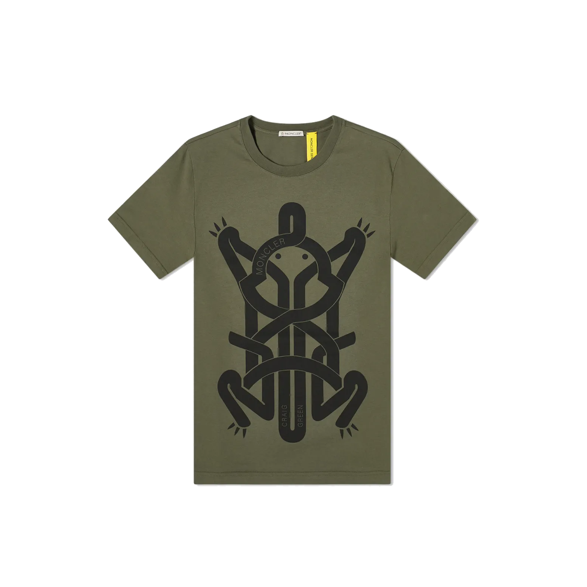 5 Moncler x Craig Green Magila Logo Tee Olive (SS21) OLIVE sneaker – authenticated on KLEKT