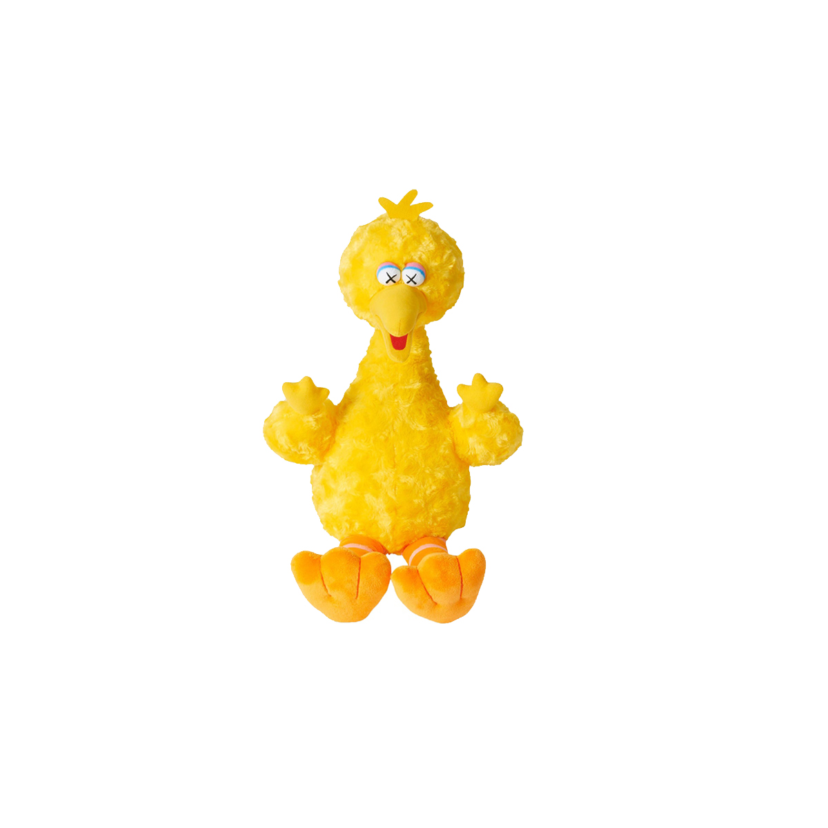Kaws x Uniqlo Sesame Street Plush Toy Big Bird (FW18) YELLOW sneaker – authenticated on KLEKT