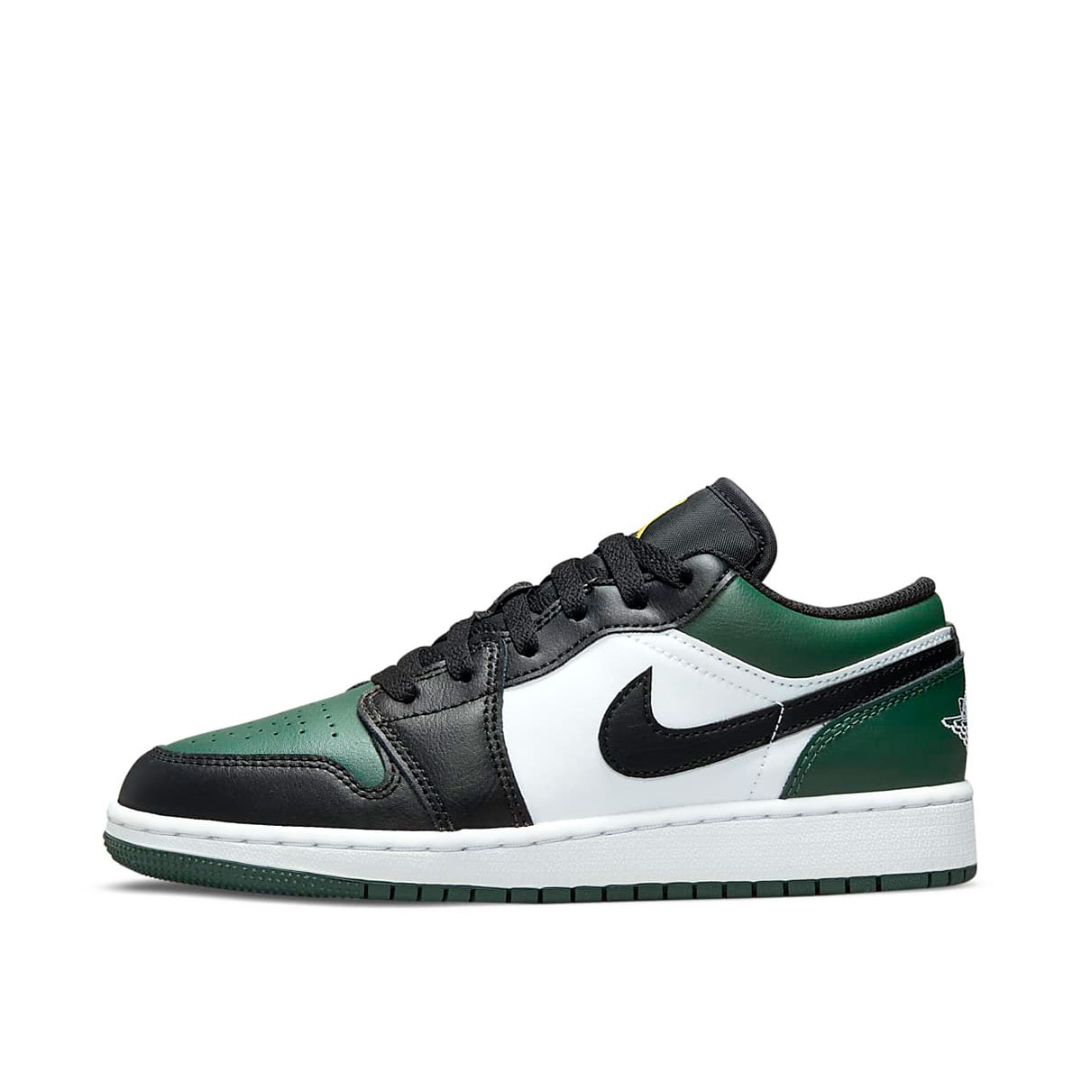 Air Jordan 1 Low Green Toe (GS) (2021) Noble Green/White/Black sneaker – authenticated on KLEKT