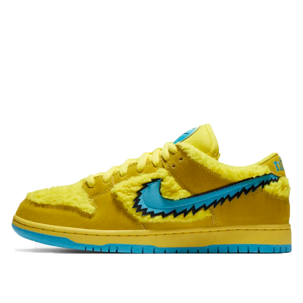 Nike SB Dunk Low x Grateful Dead Bears Yellow (2020) sneaker – authenticated on KLEKT