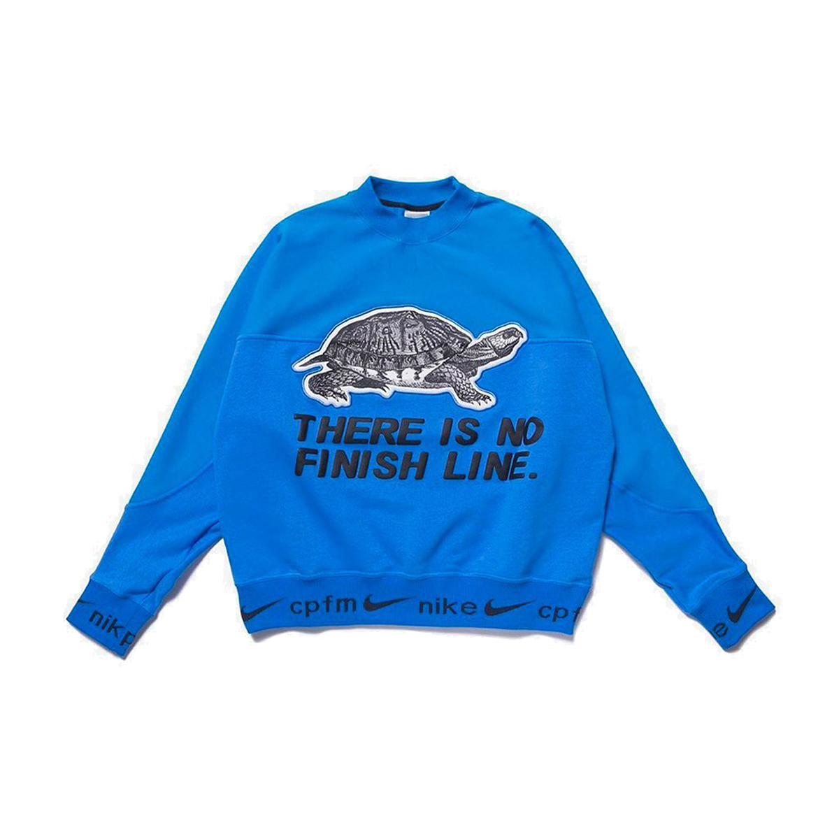 Nike x Cactus Plant Flea Market Just Do It CPFM Crewneck Sweatshirt Blue (2019) sneaker – authenticated on KLEKT